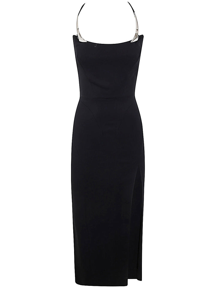 Mugler Women Ro1628 Midi Dress