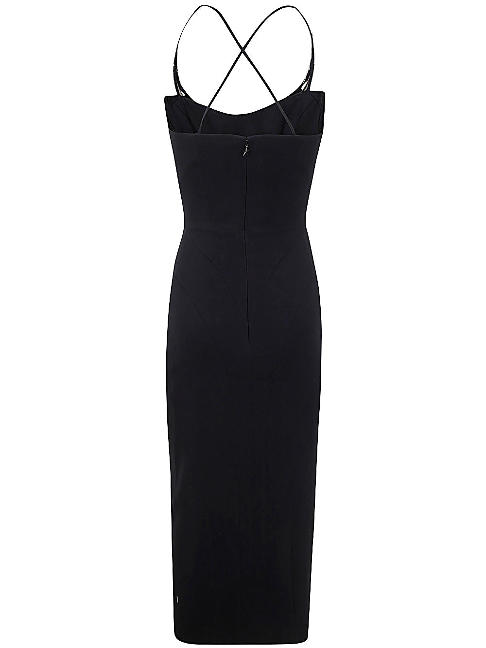 Mugler Women Ro1628 Midi Dress