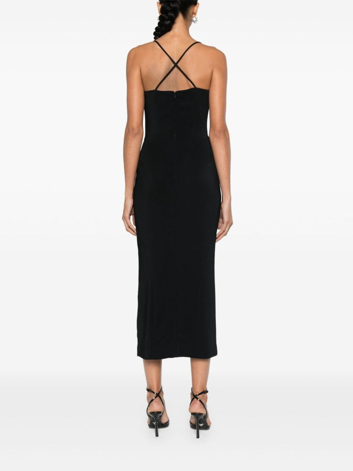 Mugler Women Ro1628 Midi Dress