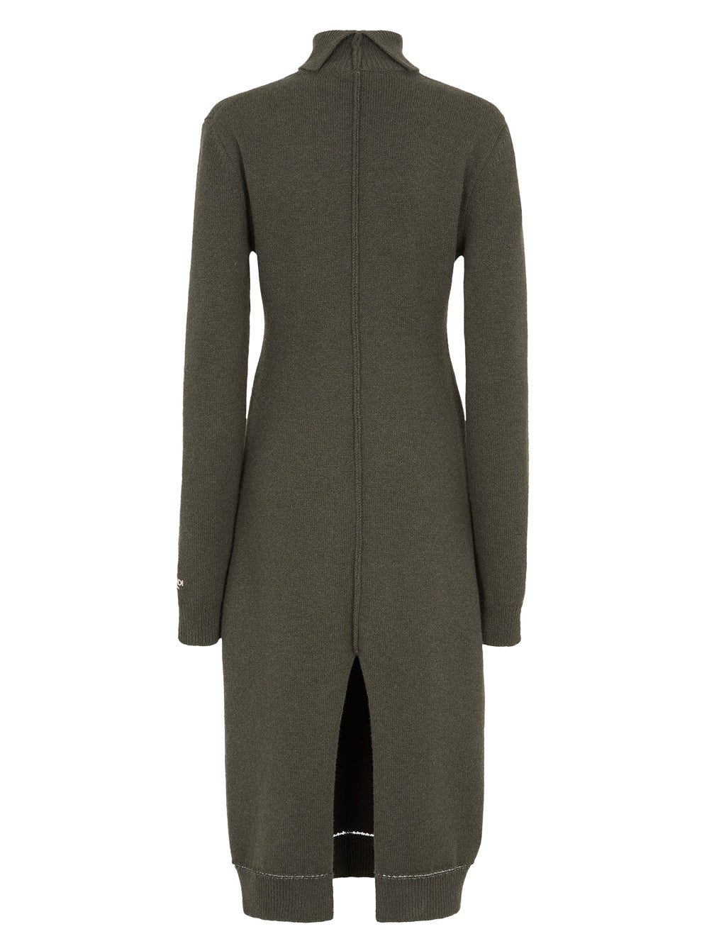 Fendi Women High Neck Cashmere Midi Dress
