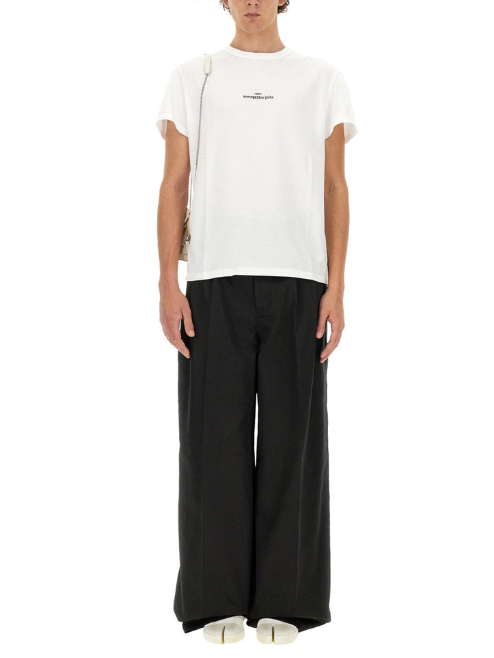 Maison Margiela Men Distorted Logo T-Shirt