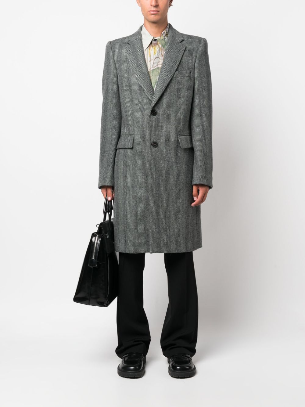 Dries Van Noten Men 00140 Richards 7067 Coat