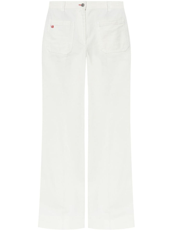 Victoria Beckham Women Alina High-Waisted And Flared Leg Jeans