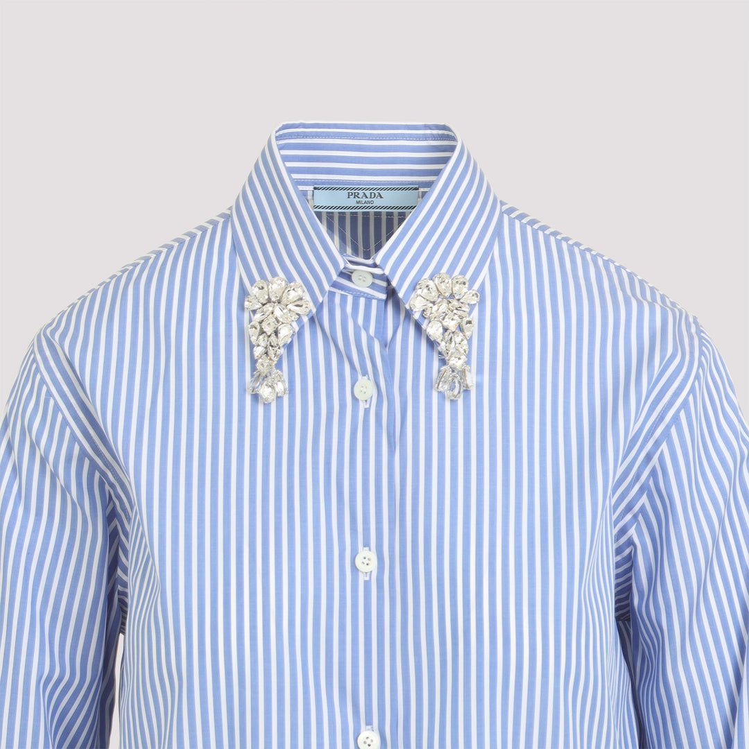 Prada Striped Shirt Women