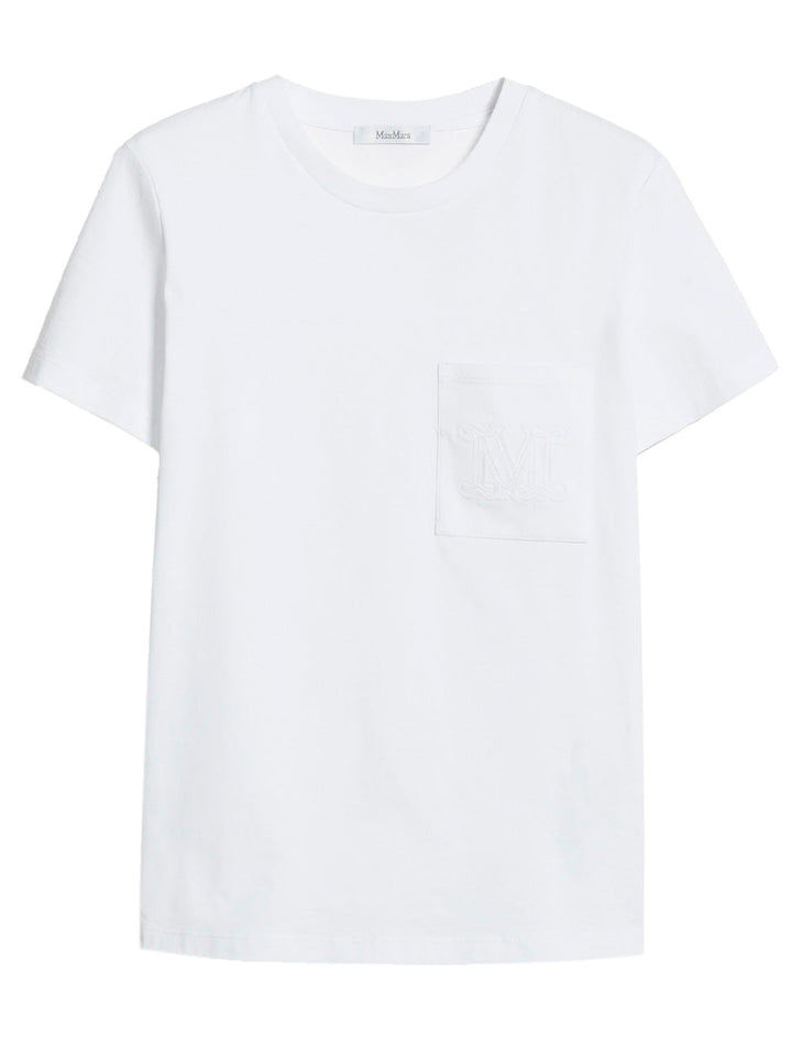 Max Mara Women M Monogram Cotton Jersey T-Shirt
