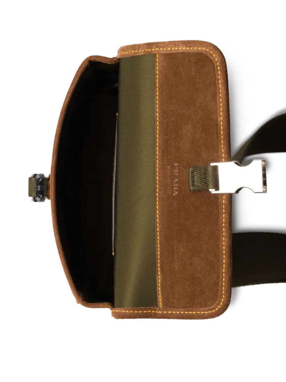 Prada Men Re-Nylon And Suede Smartphone Case