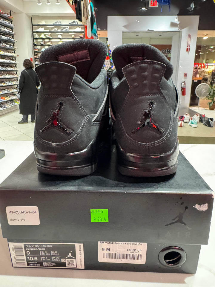 PRE OWNED Jordan 4 Retro Black Cat (2020)