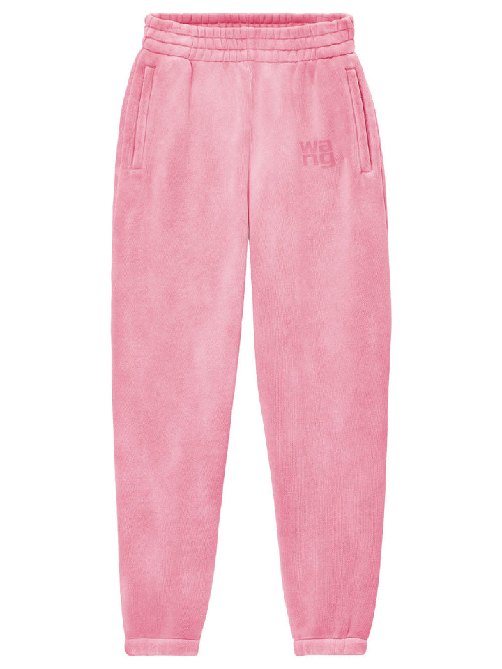 Alexander Wang Women Logo Sweatpant In Essential Terry