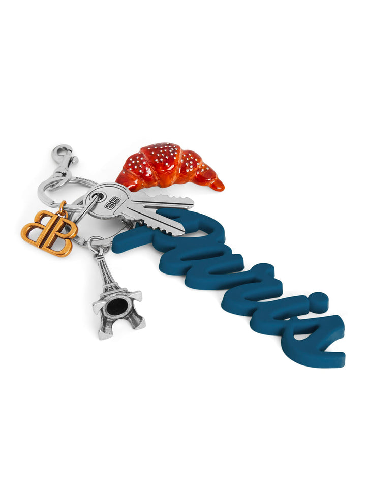Balenciaga Women Tourist Paris Croissant Charm/Keychain
