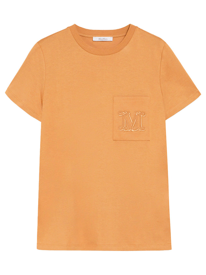 Max Mara Women M Monogram Cotton Jersey T-Shirt