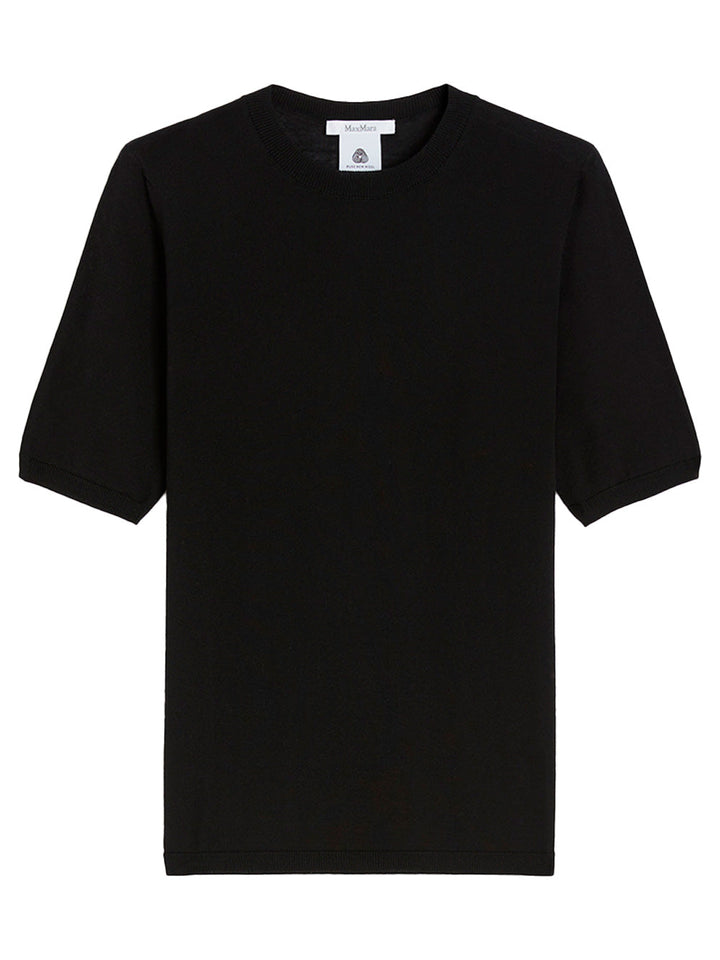 Max Mara Women Short-Sleeved Basic Wool Sweater