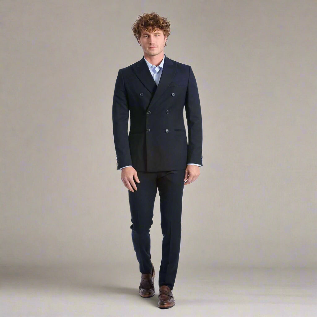 Baldinini Trend blue single breasted Suits