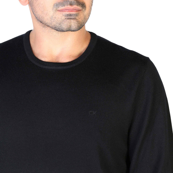 Calvin Klein men's black long sleeve Sweaters
