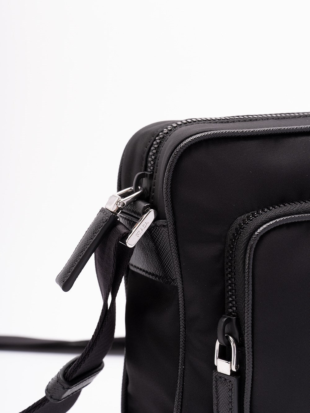 Prada Men Re-Nylon And Saffiano Leather Bag