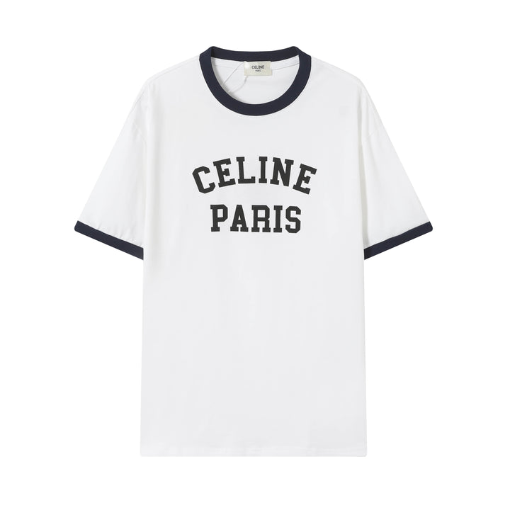 CELINE PARIS loose t-shirt in cotton jersey