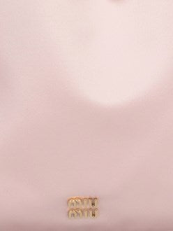 Miu Miu Women Satin Logo Pouch