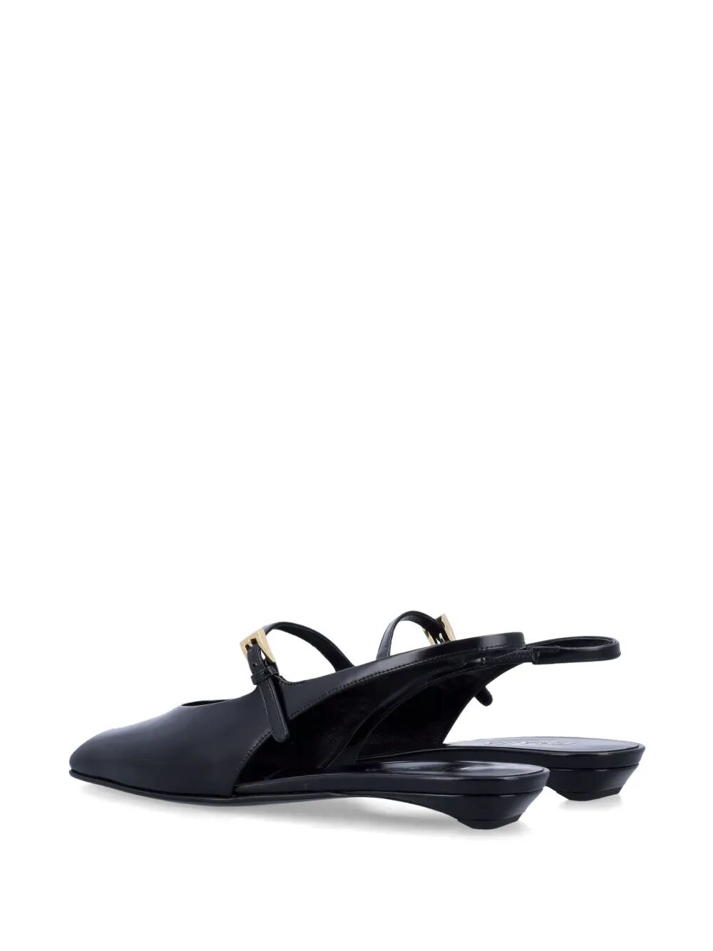 Prada Women Leather Slingback Ballerinas