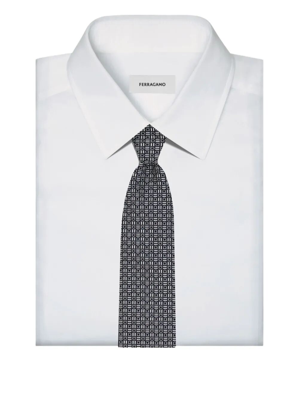 Ferragamo Men Alassio Silk Tie
