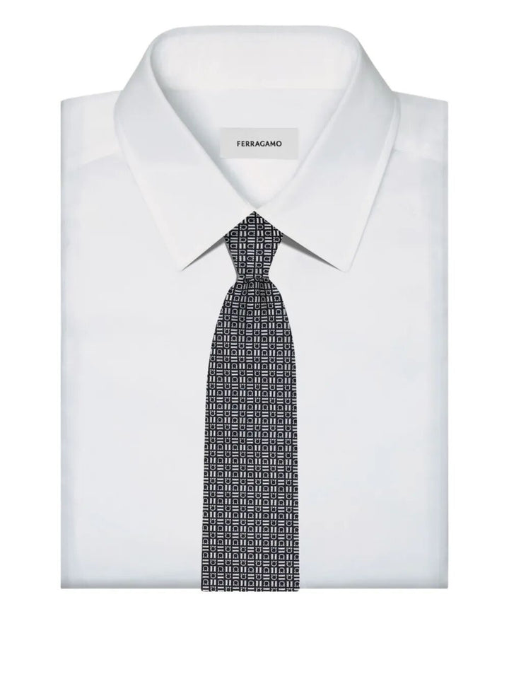 Ferragamo Men Alassio Silk Tie