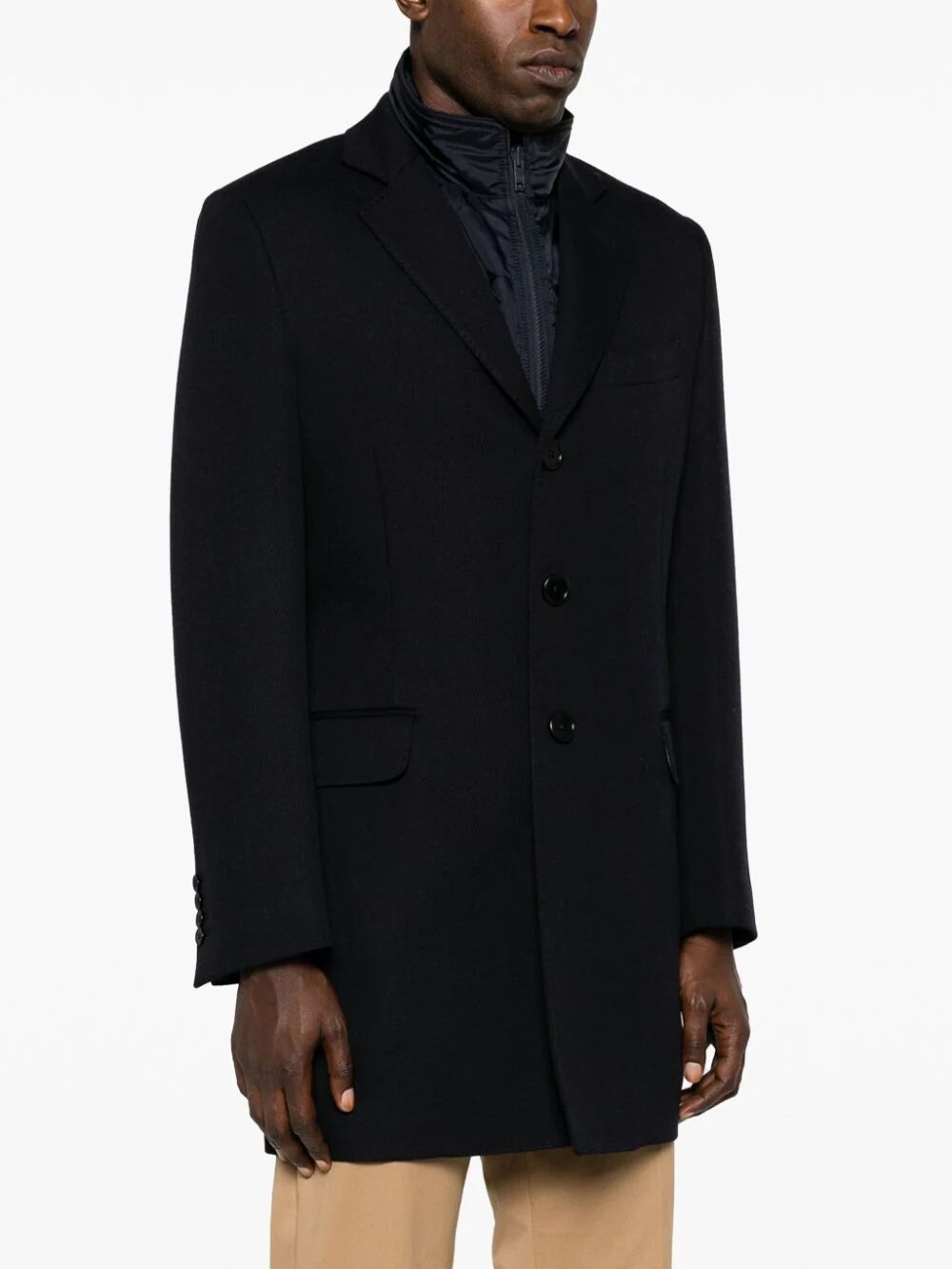 Fay Men Easy Double Breasted Coat