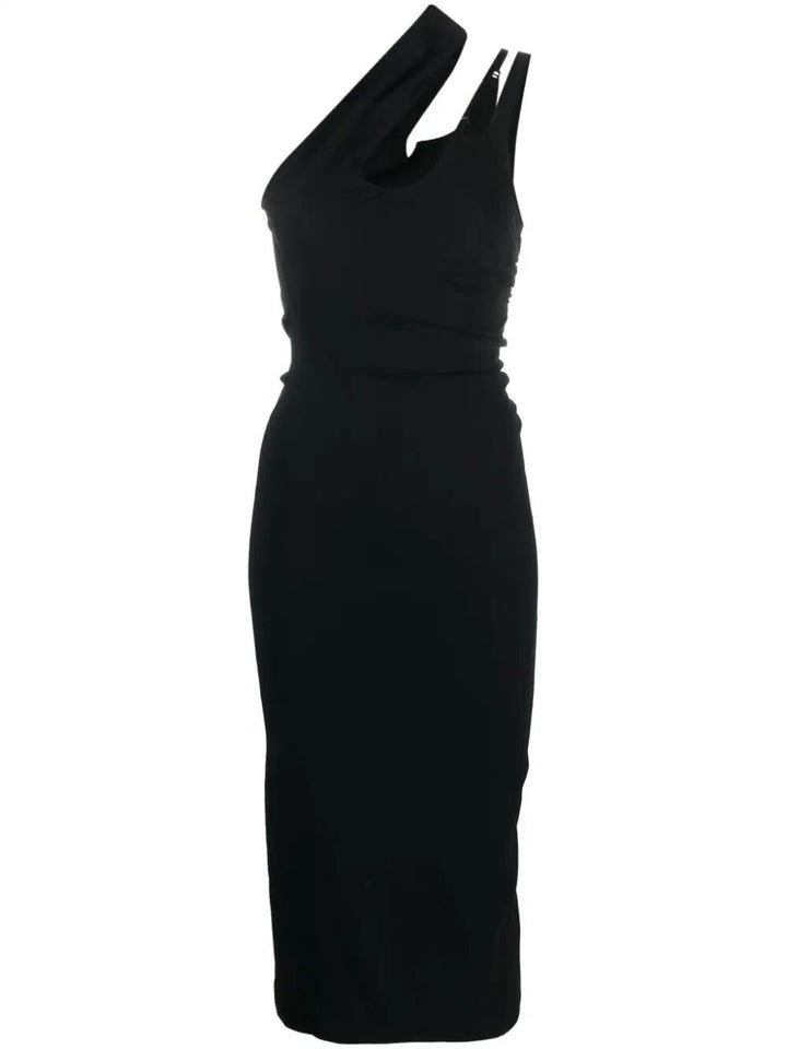Mugler Women Ro1308 Midi Dress