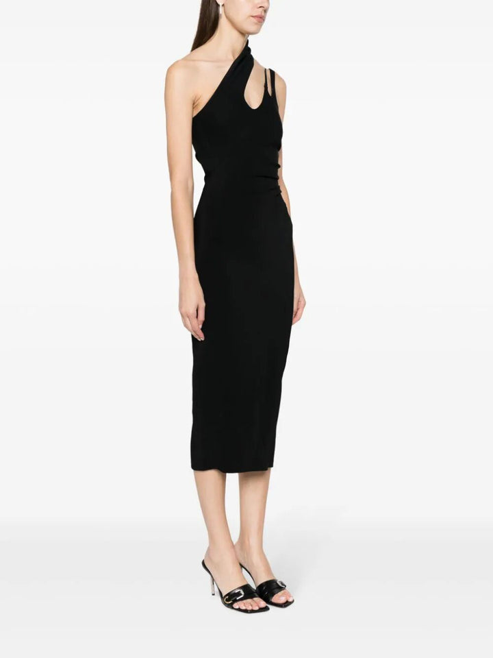 Mugler Women Ro1308 Midi Dress