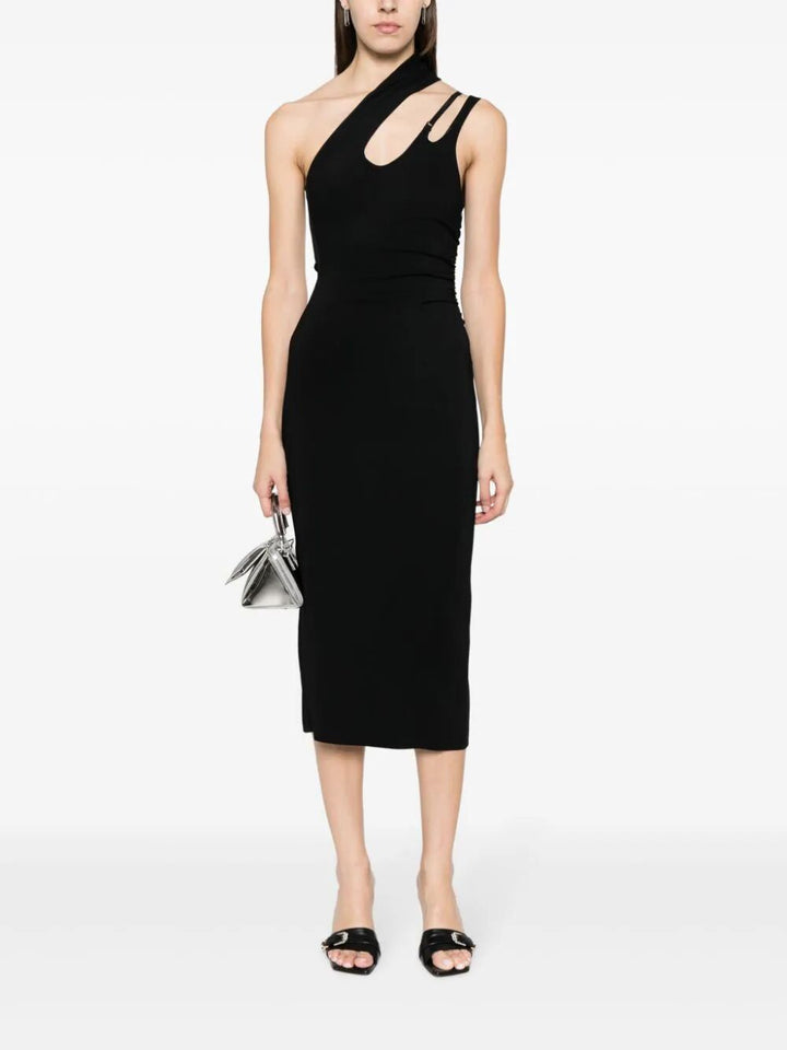 Mugler Women Ro1308 Midi Dress