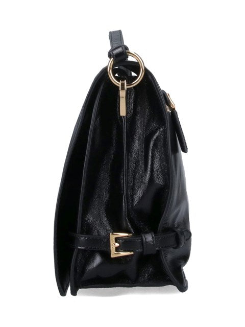 Prada Women Logo Medium Shoulder Bag