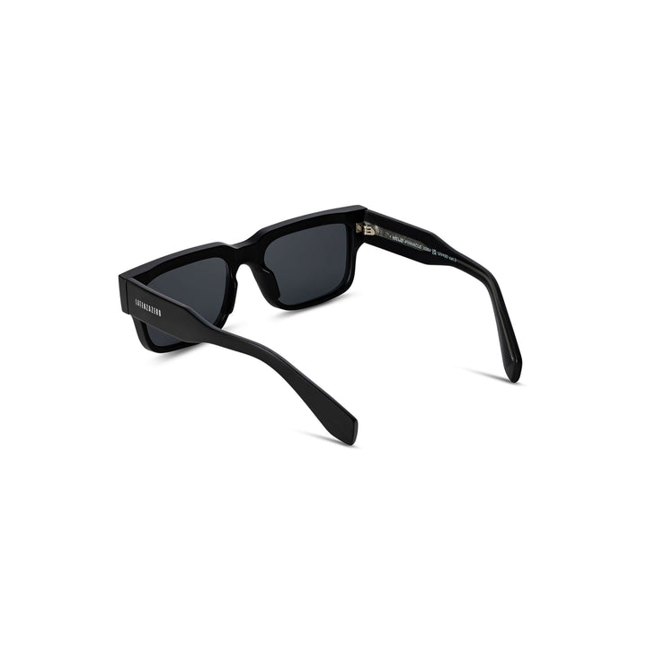 Black stylish Italian designed affordable sunglasses with UV protection.