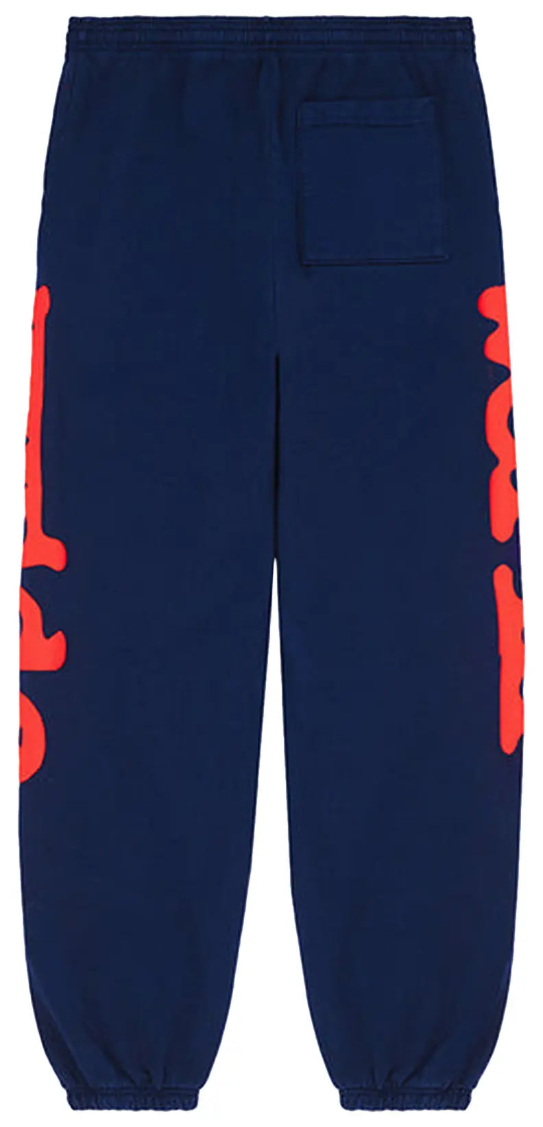Sp5der Navy & Red Beluga Sweatpants