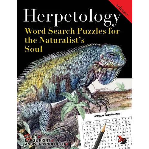 Herpetology: Word Search Puzzles for the Naturalist's Soul - Paperback