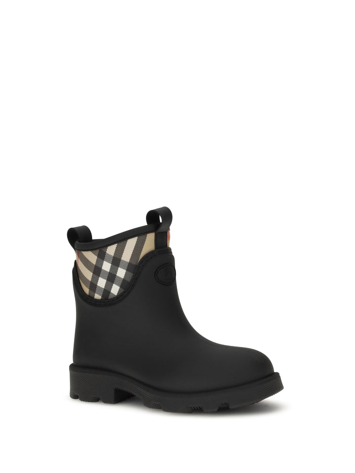 Burberry Women Marsh Stamp Rubber Ankle Boots