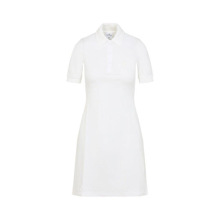 Courreges Piqué Polo Dress Women