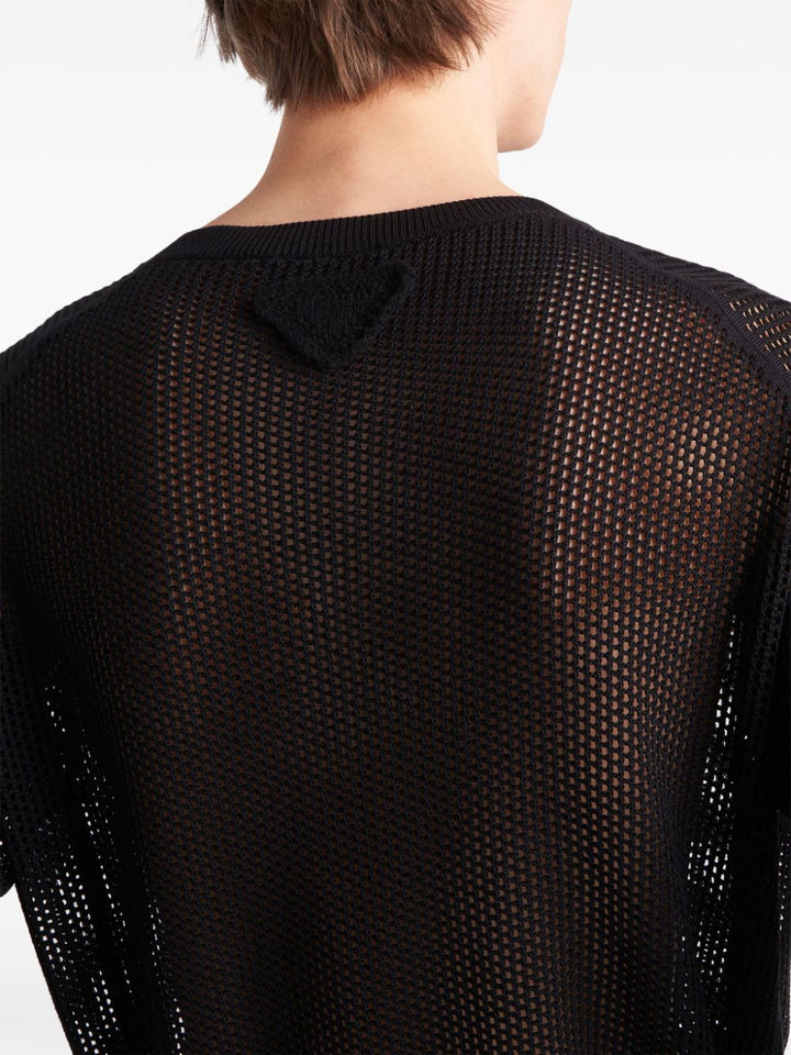 Prada Men Maglia Rete