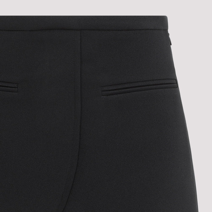 Courreges Ellipse Twill Mini Skirt Women