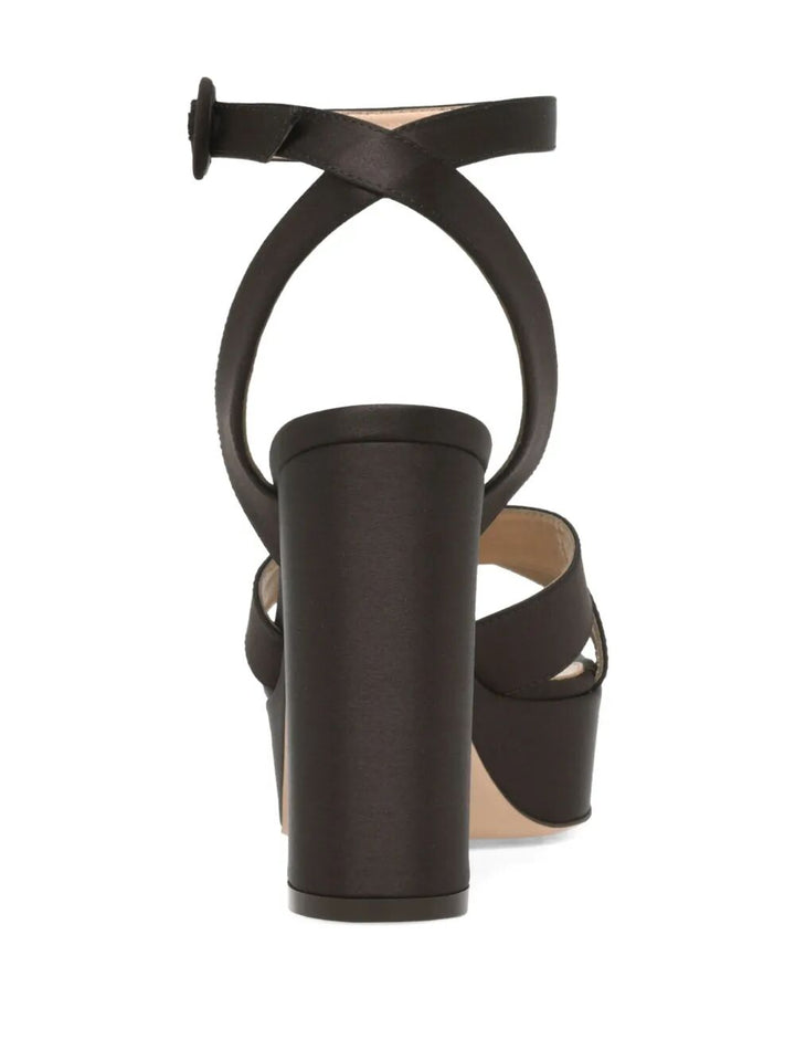 Gianvito Rossi Women Crepe Satin Sandals T.070