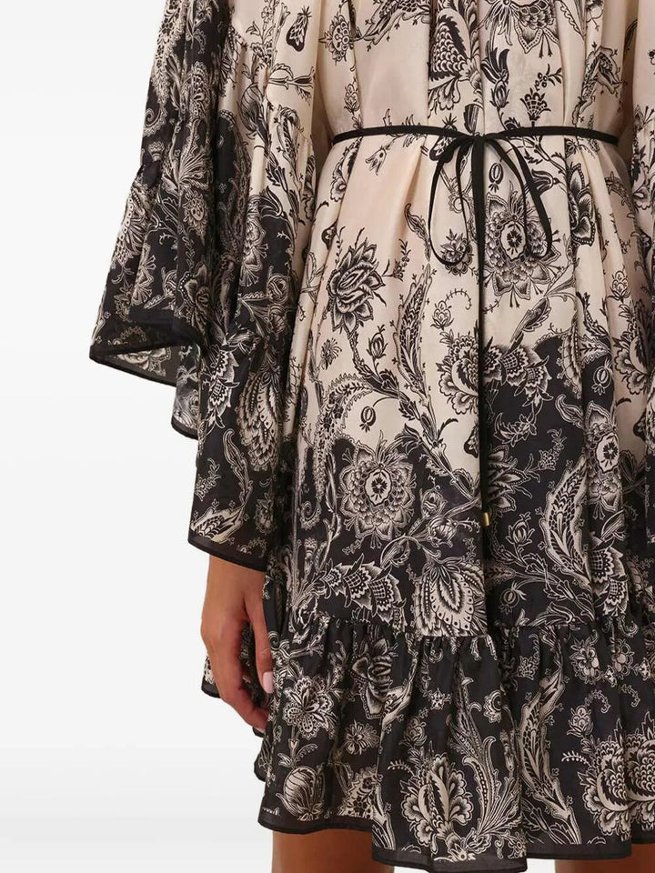 Zimmermann Women Rhiannon Lantern Mini Dress