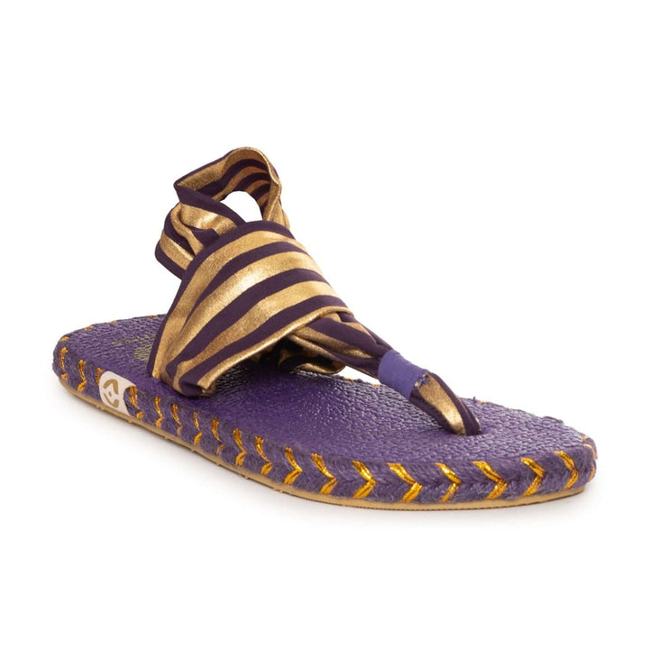 Nalho women's violet thong-flop Sandals