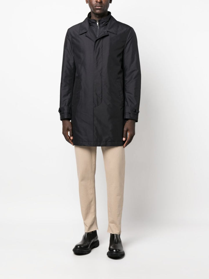 Fay Men Easy Morning Double Breasted Coat