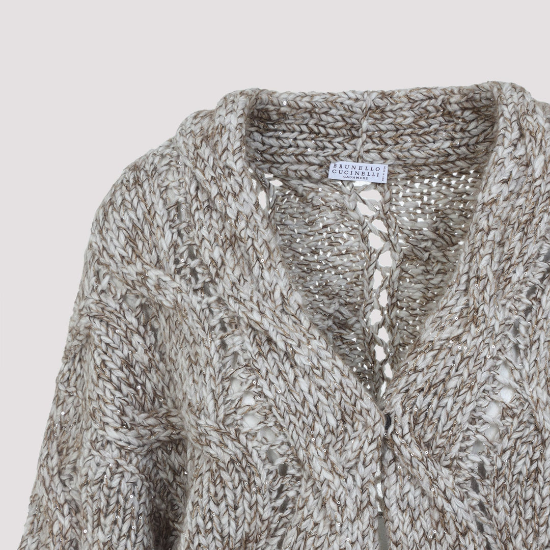 Brunello Cucinelli Braid Cardigan Women