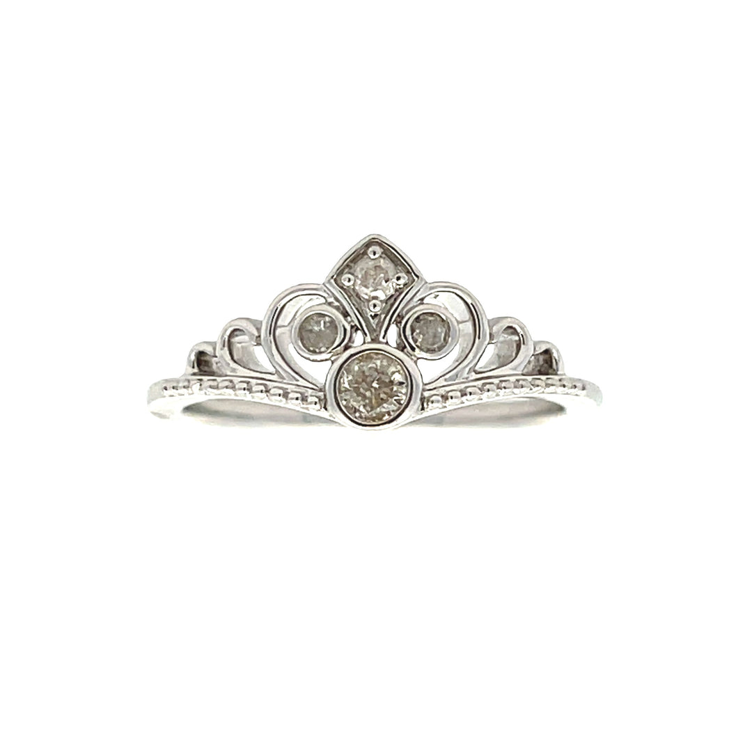 .17ct Diamond Ring Sterling Silver