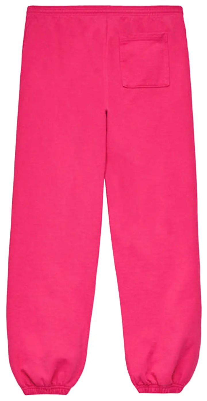 Sp5der Legacy Web Sweatpants Pink & Black