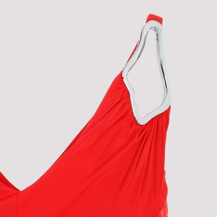 Lanvin Sleeveless A-Line Midi Dress Women