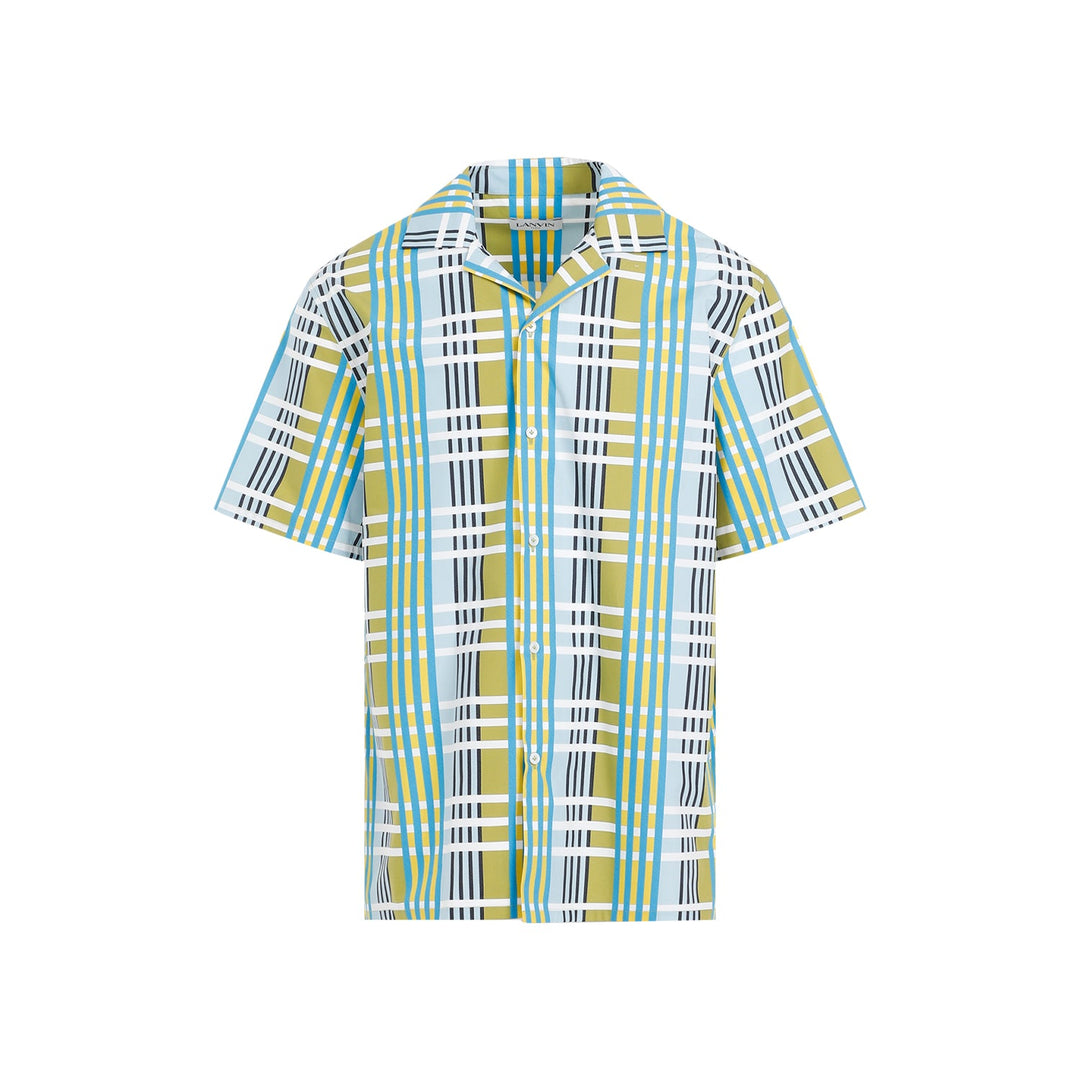 Lanvin Printed Bowling Shirt Men