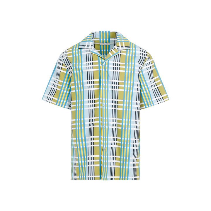 Lanvin Printed Bowling Shirt Men