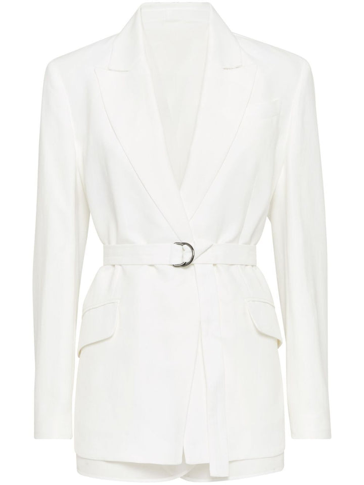 Brunello Cucinelli Women Suit Type Belt Jacket
