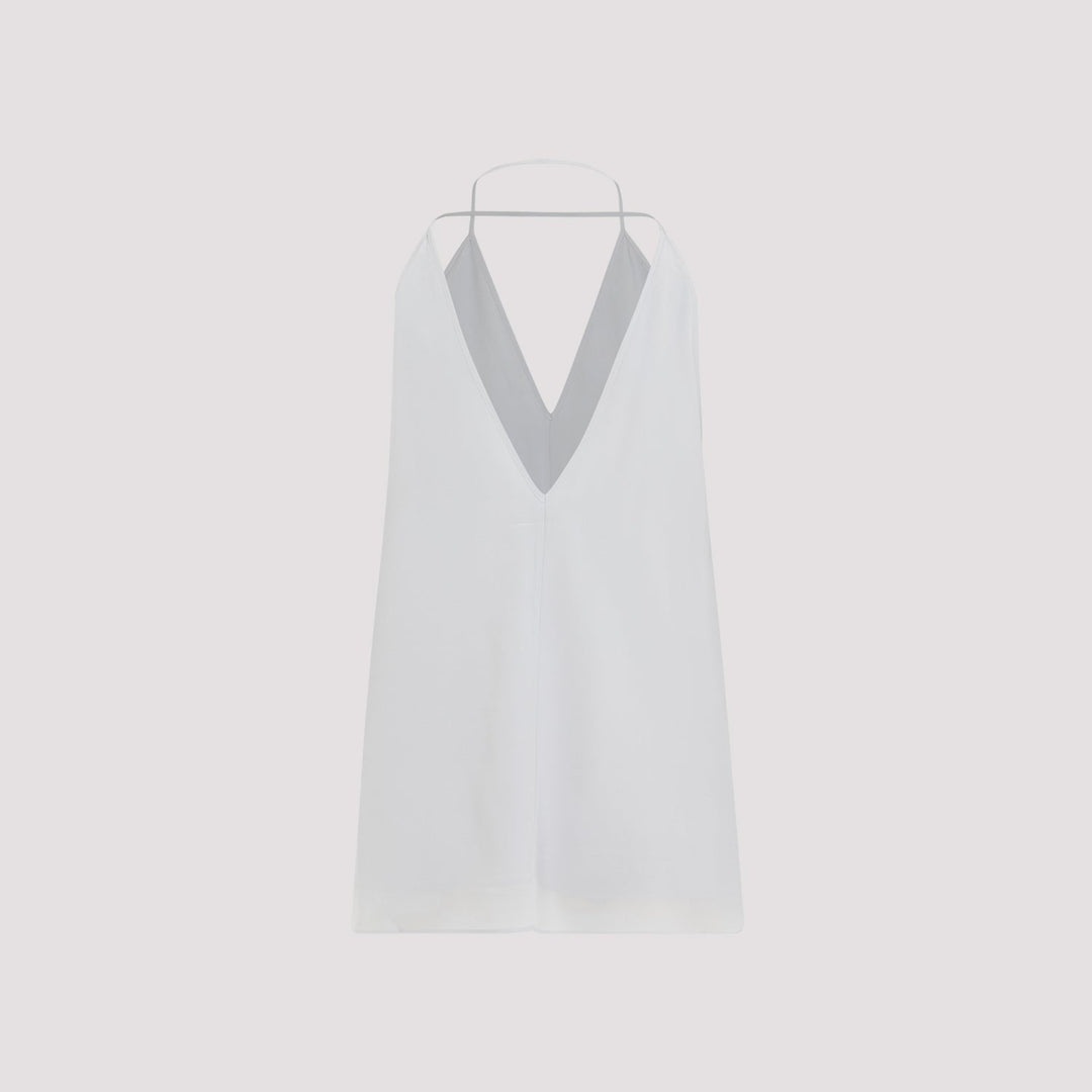 Toteme Double-Halter Silk Top Women