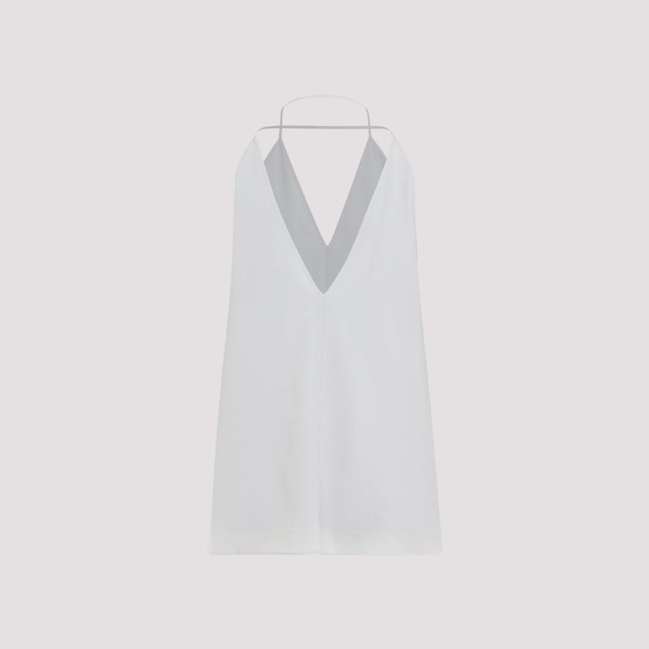 Toteme Double-Halter Silk Top Women