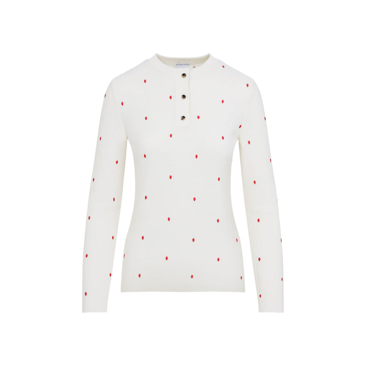 Bottega Veneta Matches Cotton Top Women