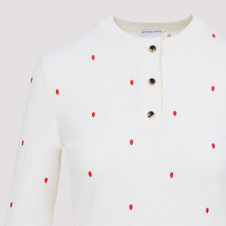 Bottega Veneta Matches Cotton Top Women